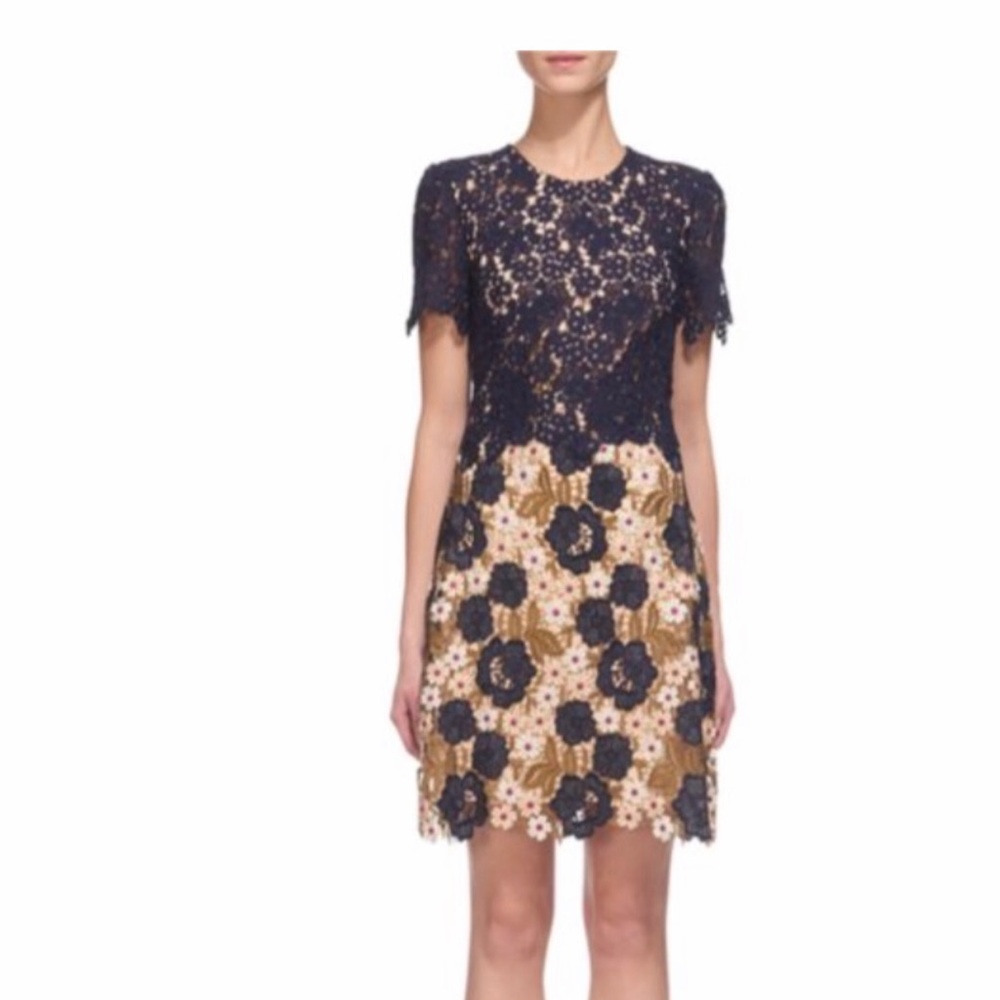 Whistles Olivia Crochet Dress
